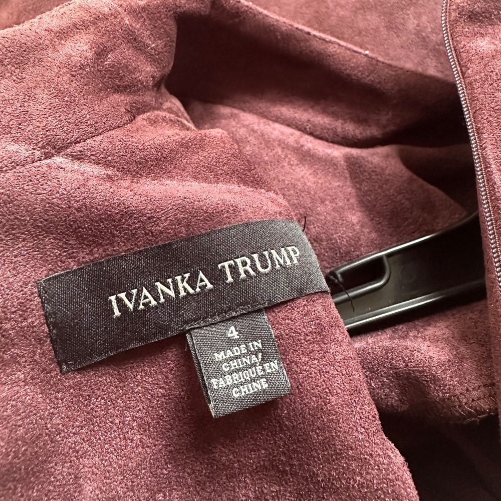 Ivanka Trump Suede Dress - Picture 3 of 3